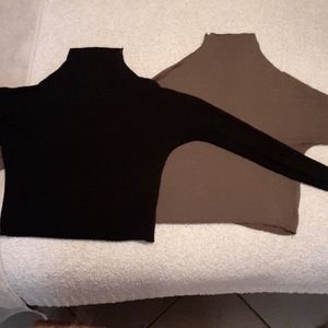 2 joah brown mock crop top